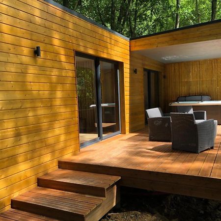 Les Cabanes Du Lac - Spa - Petit Dejeune - Cabane Du Frene & Cabane Du Chene Premium Sevignacq Bagian luar foto