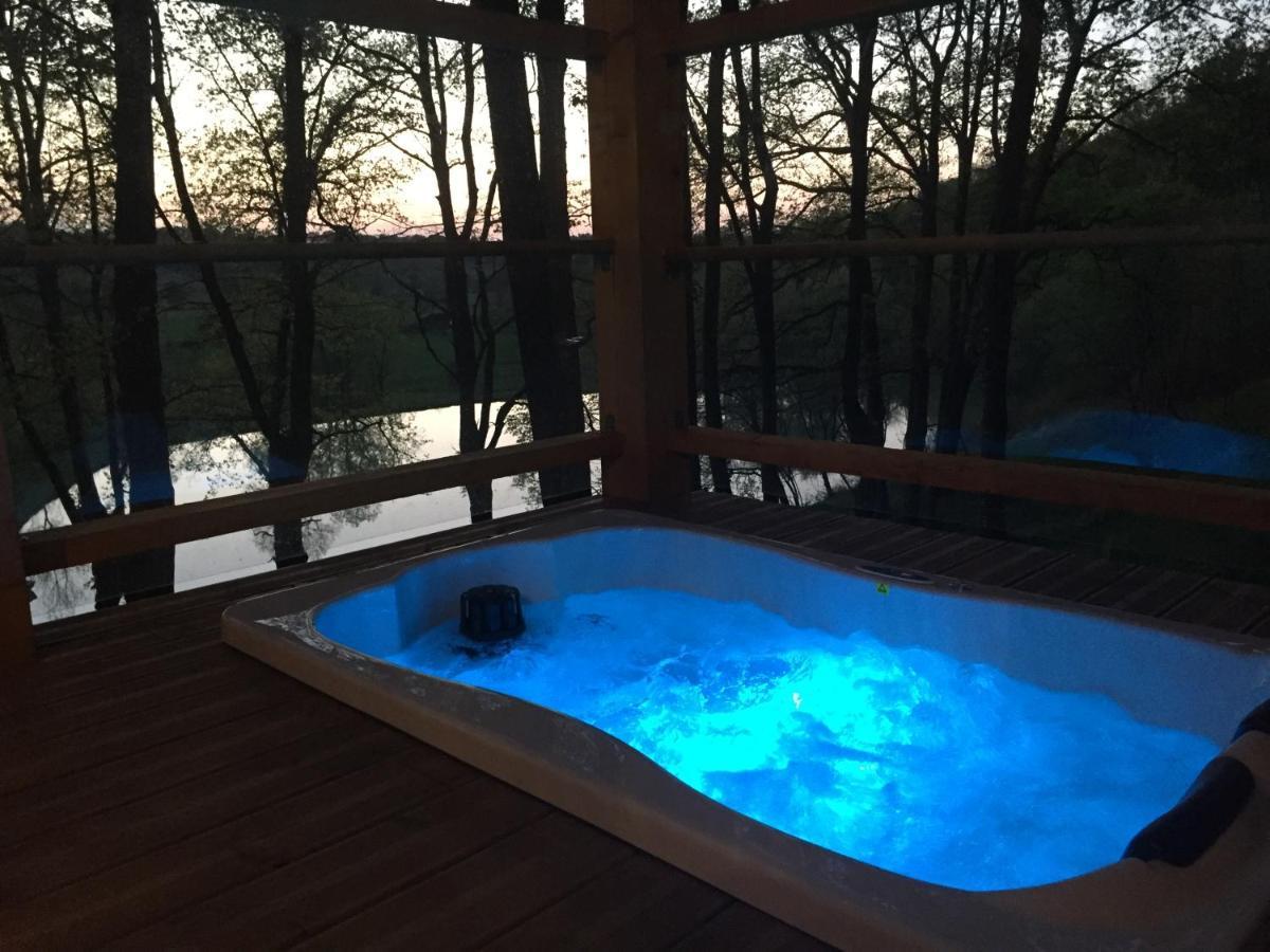Les Cabanes Du Lac - Spa - Petit Dejeune - Cabane Du Frene & Cabane Du Chene Premium Sevignacq Bagian luar foto