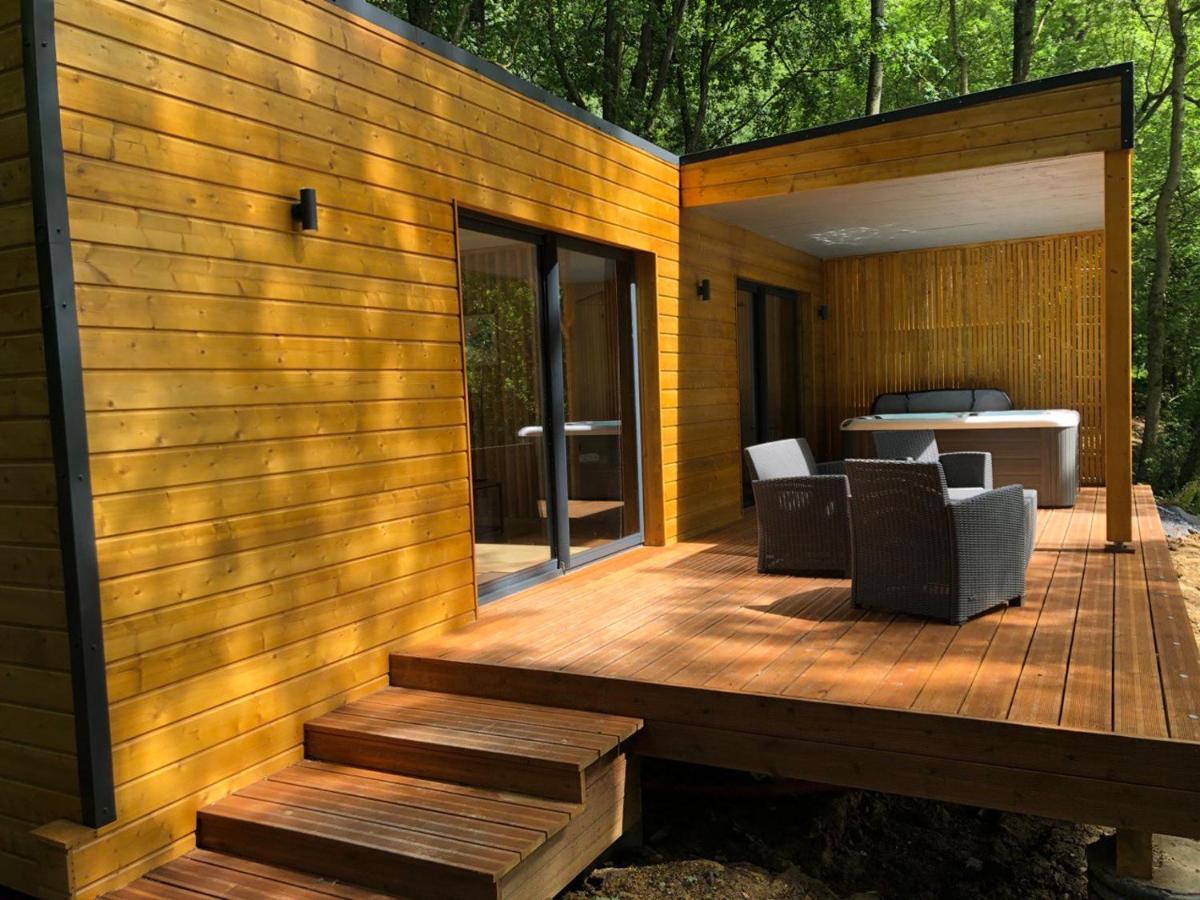 Les Cabanes Du Lac - Spa - Petit Dejeune - Cabane Du Frene & Cabane Du Chene Premium Sevignacq Bagian luar foto